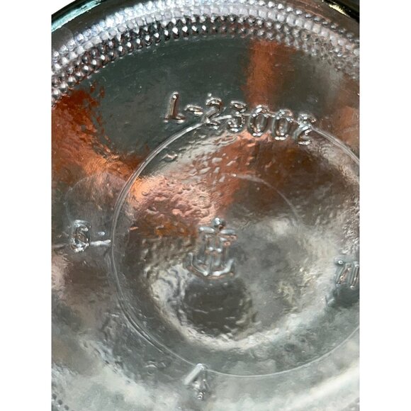 Vintage Anchor Hocking Juice Pitcher 1 Qt MCM Atomic Starburst Orange Lid Used - Picture 14 of 14